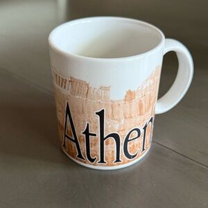 ORIGINAL Starbucks Coffee ATHENS City Mug Collector Series 16oz 2002